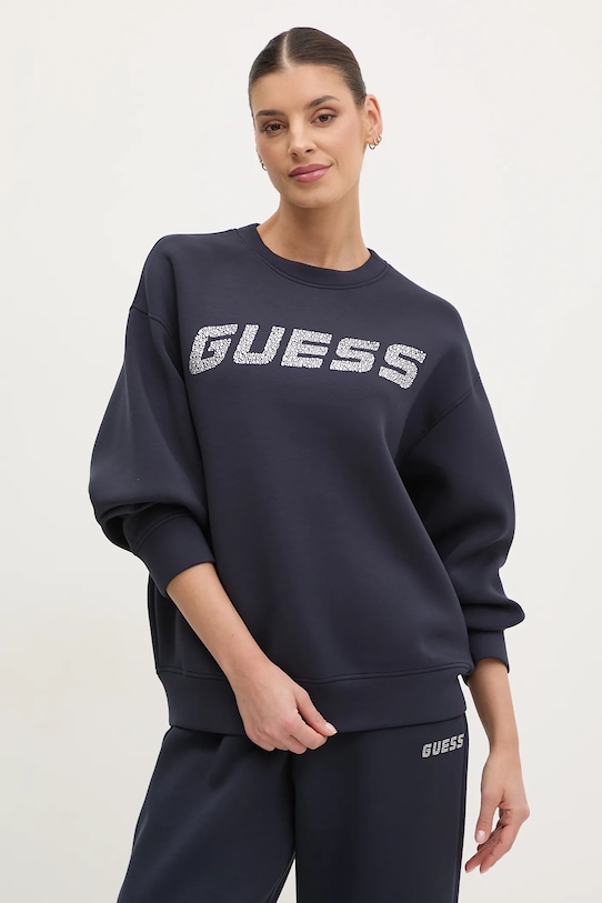 Μπλούζα Guess CECILIA σκούρο μπλε V4BQ15.K7UW2