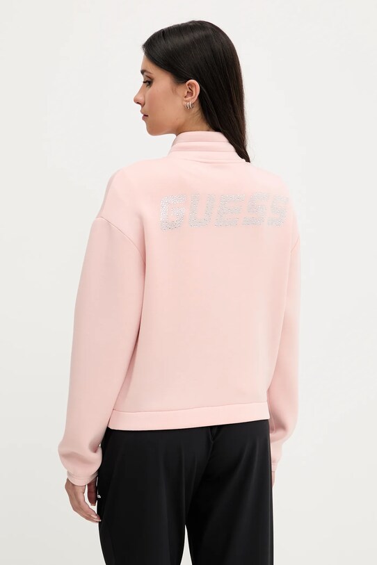 Odzież Guess bluza CECILIA V4BQ14.K7UW2 pomarańczowy