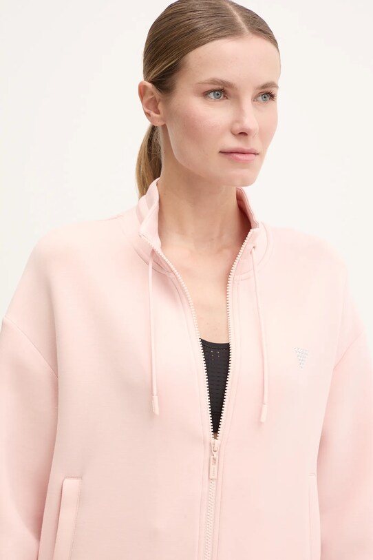 Guess bluza CECILIA różowy V4BQ14.K7UW2