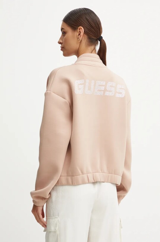 Îmbrăcăminte Guess bluza CECILIA V4BQ14.K7UW2 maro