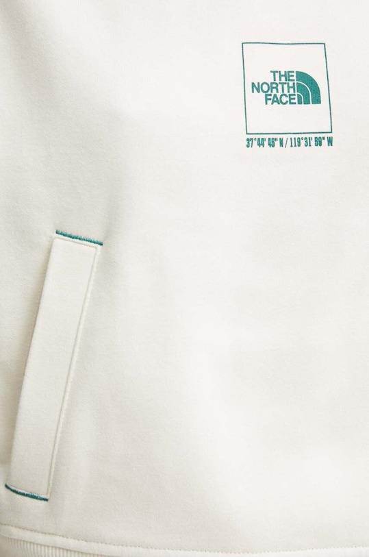 The North Face bluza bawełniana Coordinates Crop Hoodie NF0A89CKQLI1