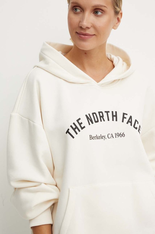 The North Face bluza Hoodie Varsity Graphic beżowy NF0A89CSQLI1