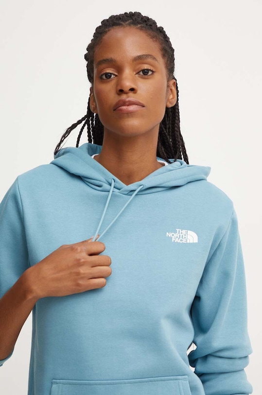 The North Face bluza Simple Dome Hoodie z kapturem niebieski NF0A89EY1OM1