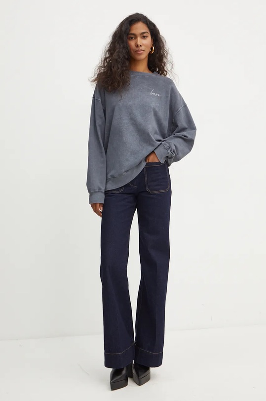 Boss Orange bluza 50528539 gri AW24