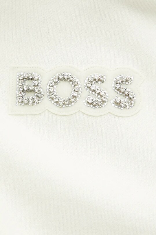 Хлопковая кофта Boss Orange 50528690 бежевый