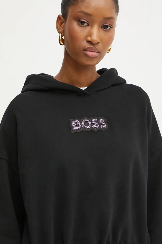 BOSS Orange bluza bawełniana czarny 50528690