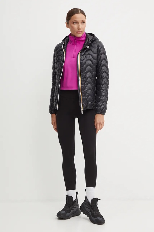 Sportovní mikina The North Face 100 Glacier Cropped 1/4 Zip NF0A855N1I71 růžová AW24