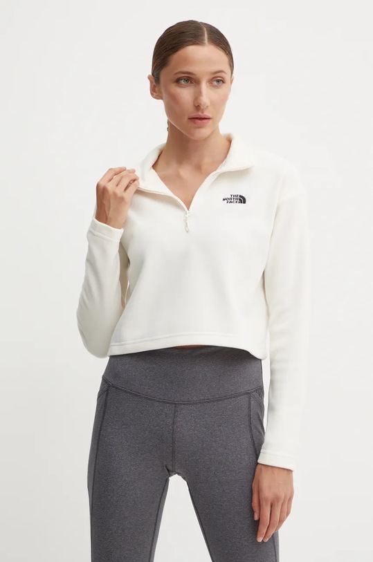 The North Face hanorac 100 Glacier Cropped uni bej NF0A855N4HP1