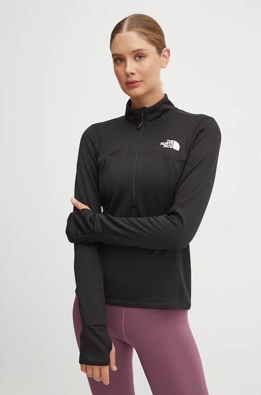 The North Face sportos pulóver Winter Warm Pro sima fekete NF0A88YKJK31