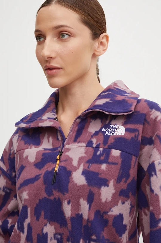 Sportovní mikina The North Face Mountain Athletics růžová NF0A893H6XI1