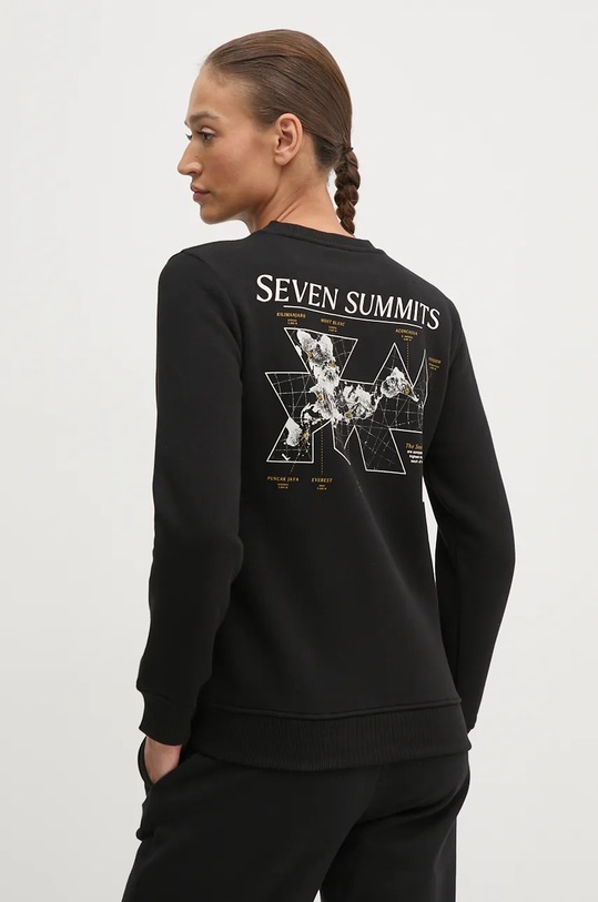 The North Face bluza Topographic print negru NF0A89CNJK31