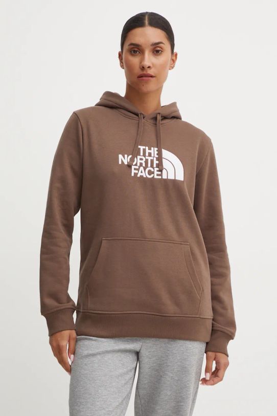 The North Face bluza Drew Peak Pullover Hoodie z kapturem brązowy NF0A89EH1OI1