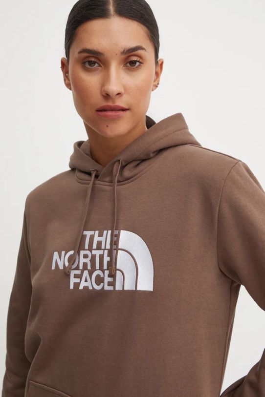 The North Face felpa Drew Peak Pullover Hoodie marrone NF0A89EH1OI1