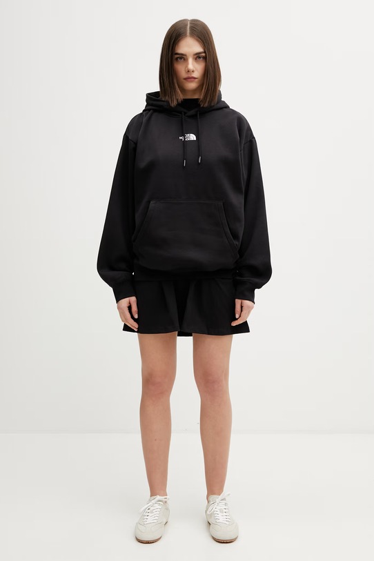 The North Face sweatshirt Essential Hoodie NF0A89ENJK31 black