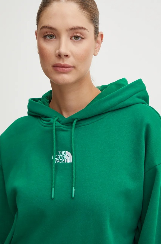 The North Face sweatshirt Essential Hoodie green NF0A89ENNL11