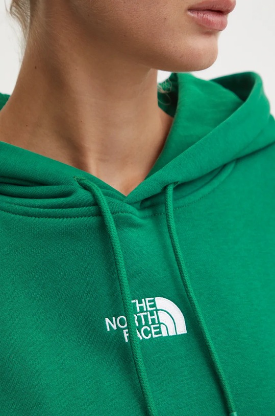 The North Face sweatshirt Essential Hoodie NF0A89ENNL11 green
