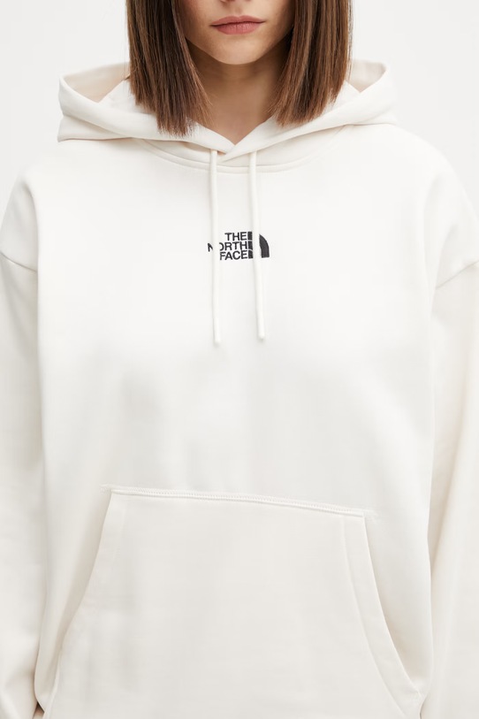 The North Face bluza Essential Hoodie bej NF0A89ENQLI1