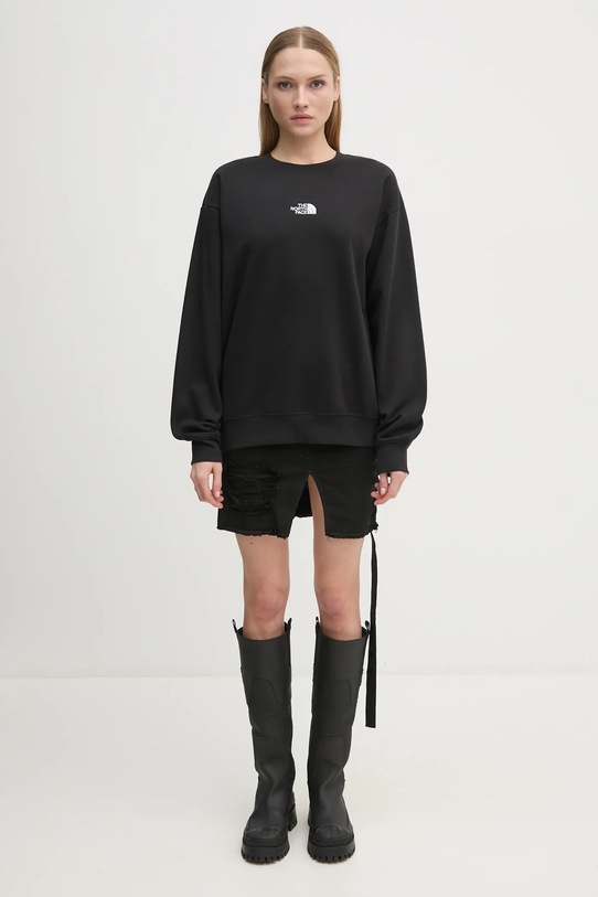 The North Face bluza Essential Crew NF0A89EPJK31 czarny