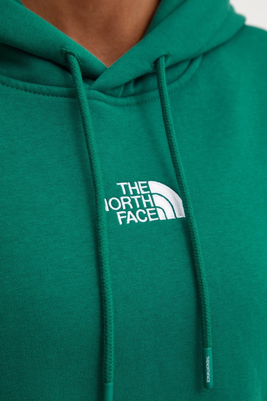 Mikina The North Face Essential Crop Hoodie NF0A89EXNL11 zelená