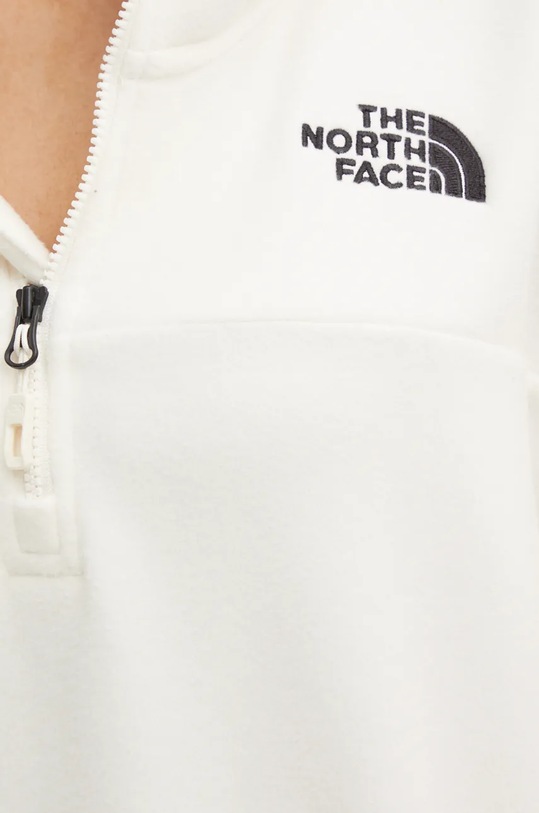 Fleecová mikina The North Face 100 Glacier Half Zip Fleece NF0A89J9QLI1 béžová