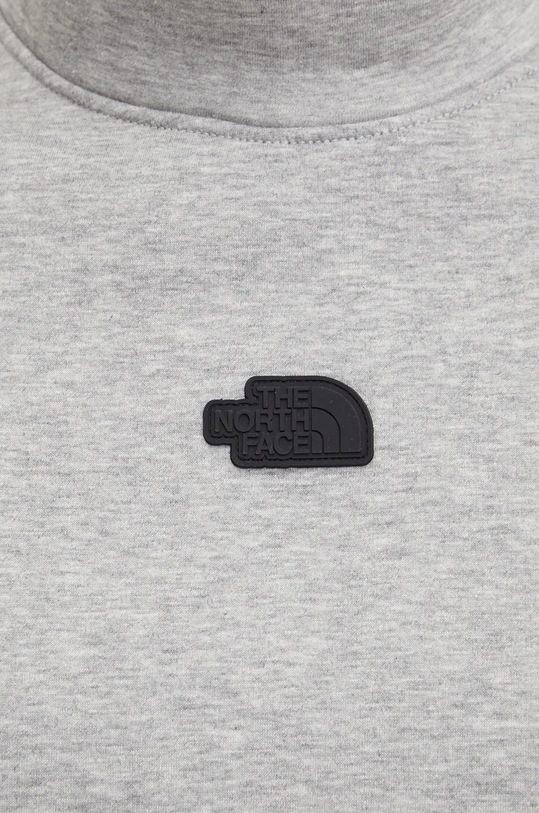 The North Face bluza Mock Neck Sweatshirt NF0A89C1EC41 gri