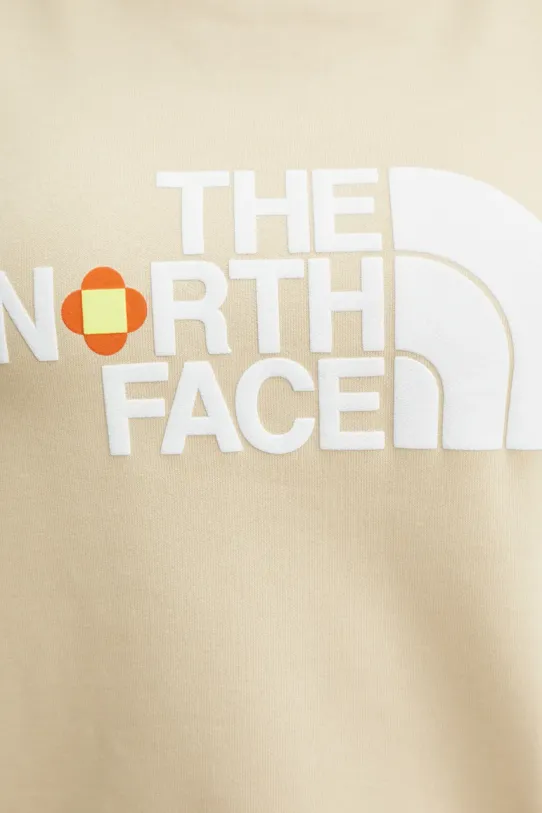 Pamučna dukserica The North Face TNF x Yinka Ilori NF0A89C83X41 bež