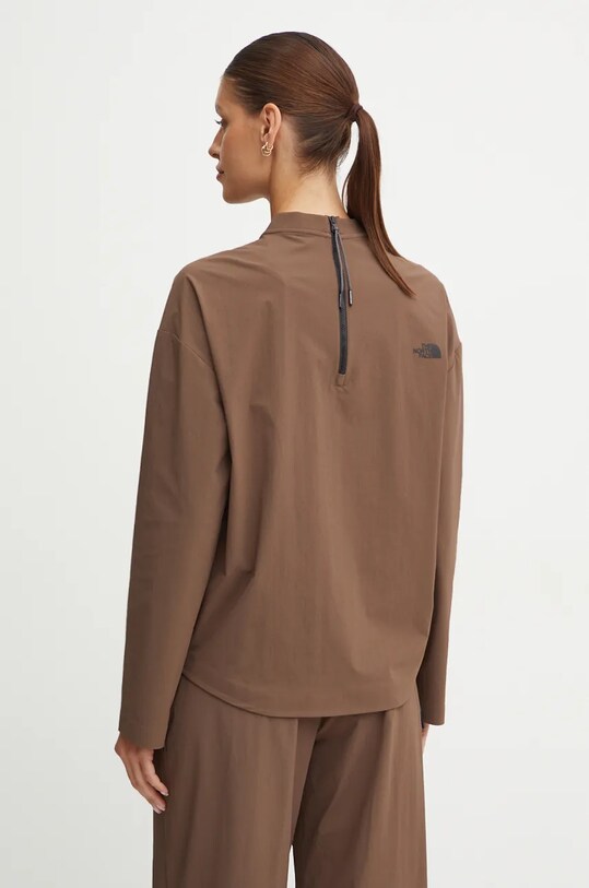 Ρούχα Μπλούζα The North Face Woven NF0A89H21OI1 καφέ