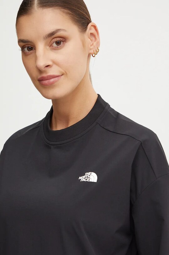 Mikina The North Face Woven čierna NF0A89H2JK31