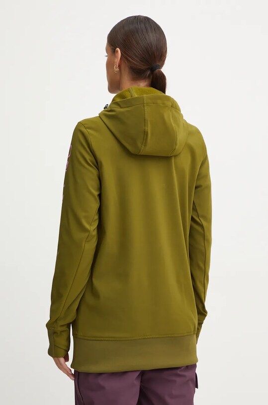 The North Face bluza sportowa Tekno NF0A7UUKPIB1 zielony AW24