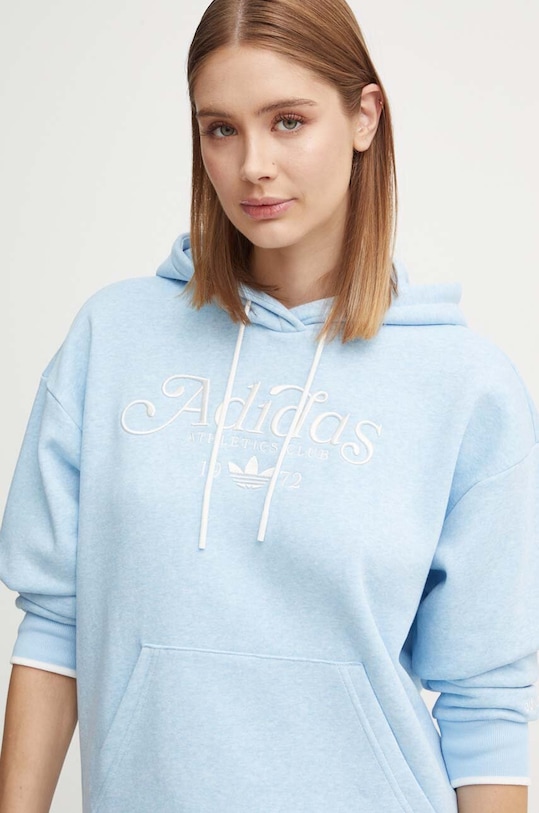 adidas Originals bluza melanj albastru IX3535