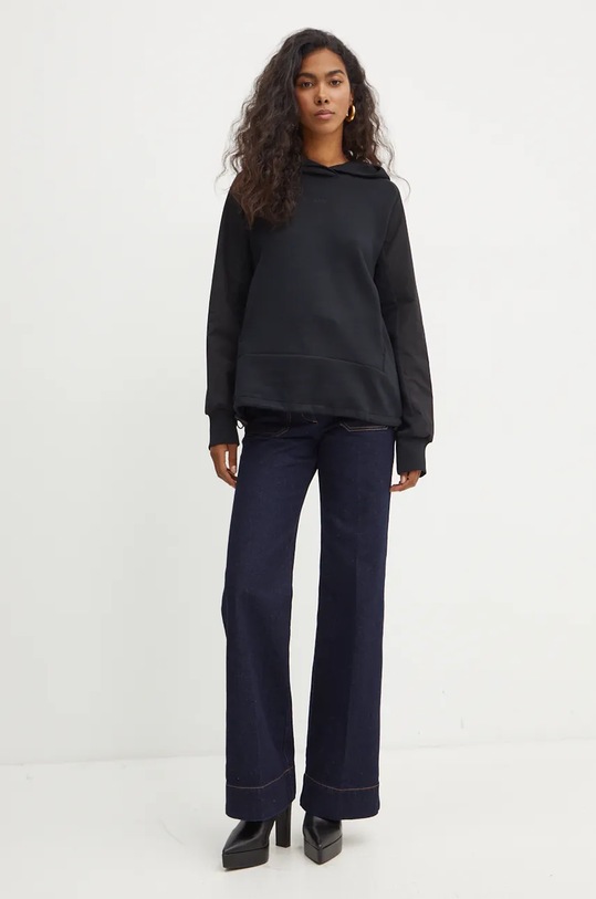 BOSS bluză 50524545 negru AW24