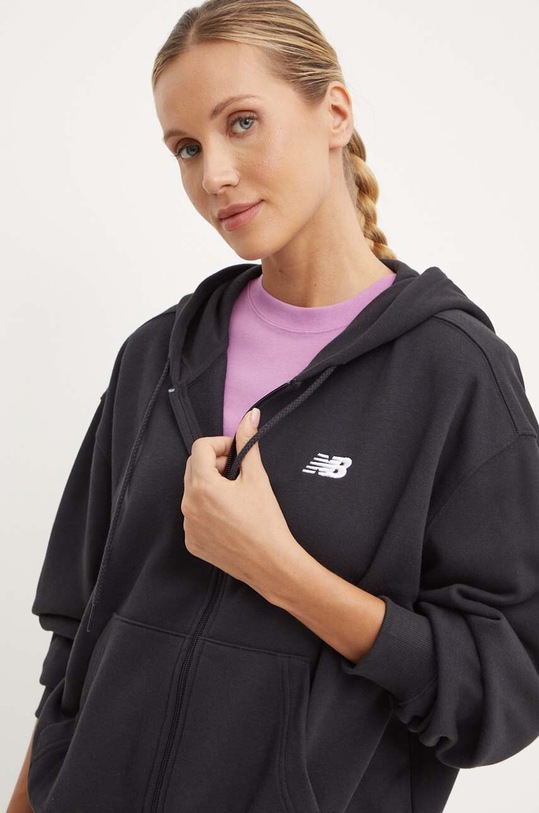 New Balance bluza negru WJ41501BK