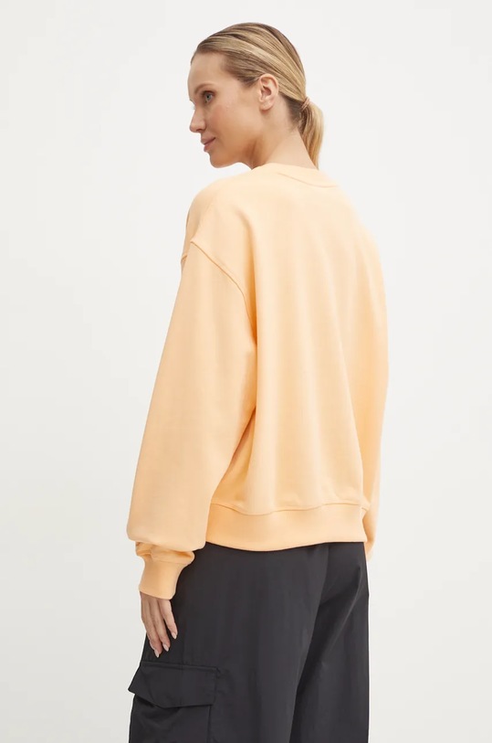 Odzież New Balance bluza bawełniana WT41500PAE pomarańczowy