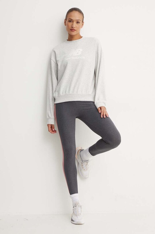 Mikina New Balance WT41503AHH sivá AW24