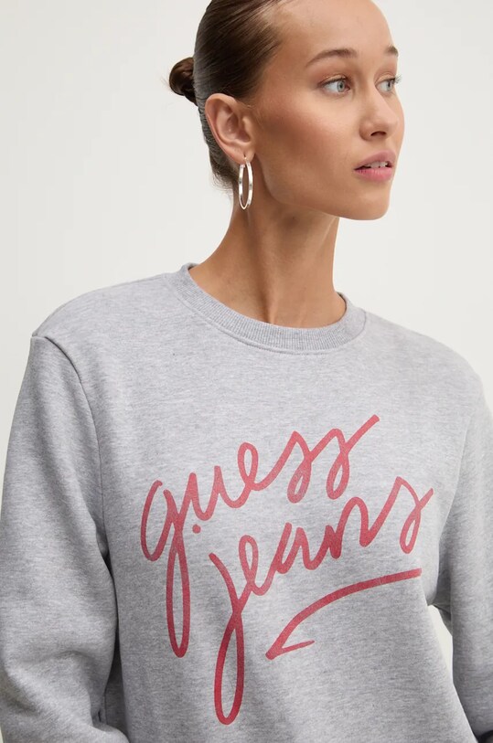 Guess Jeans bluza gri W4BQ17.KC811