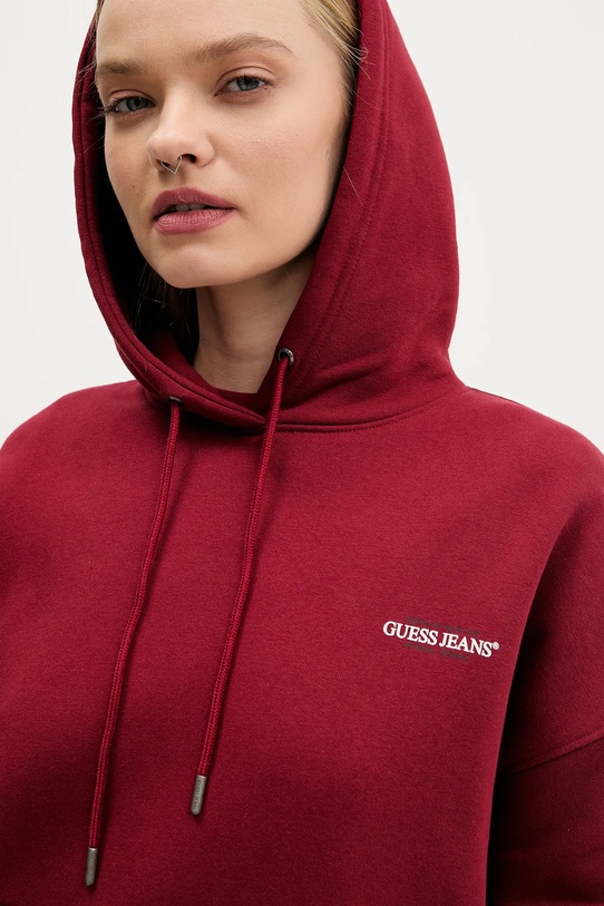 Кофта Guess Jeans бордо W4BQ21.KC811