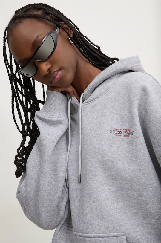Кофта Guess Jeans сірий W4BQ21.KC811