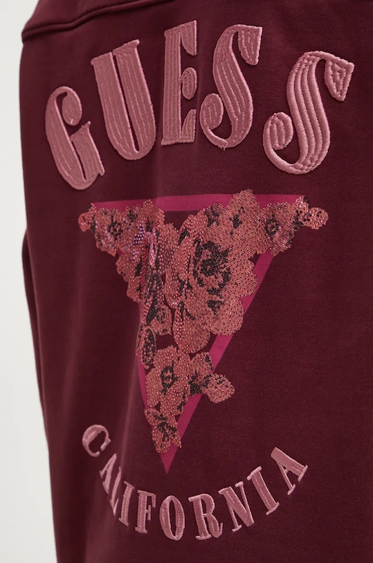 Guess bluza W4BQ05.KBY51 bordowy