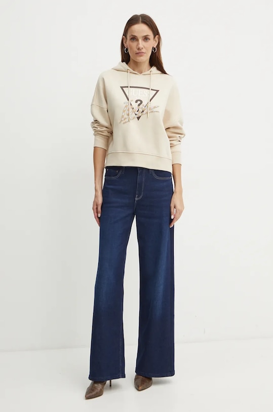 Mikina Guess W4BQ06.KB683 béžová AW24