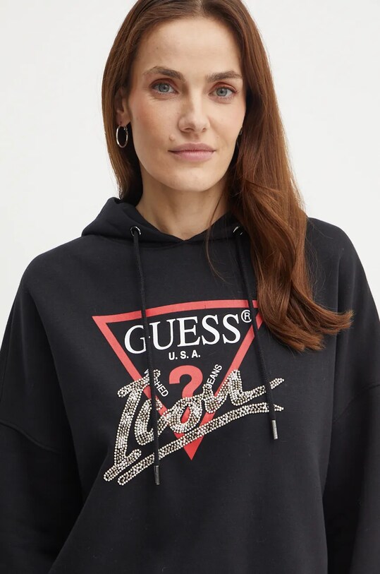 Oblečenie Mikina Guess W4BQ06.KB683 čierna