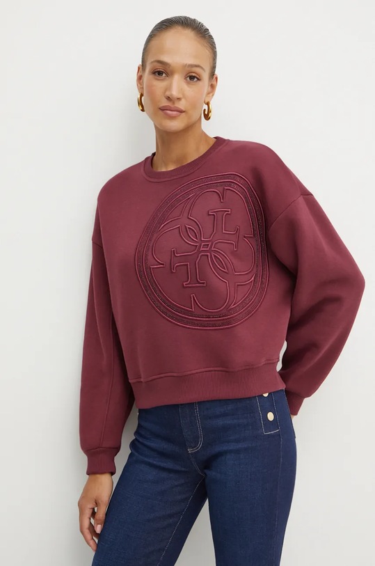 Oblečení Mikina Guess W4BQ07.K9Z21 fialová