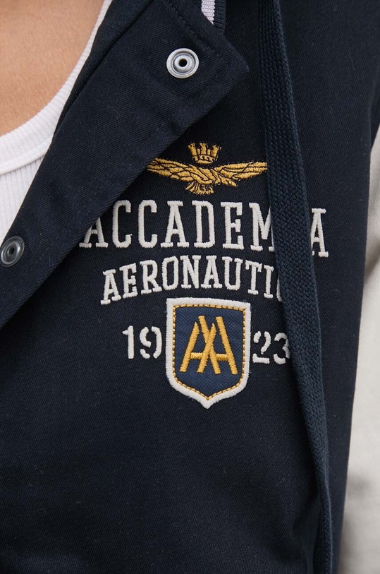 Aeronautica Militare hanorac de bumbac AF482DF511 bleumarin