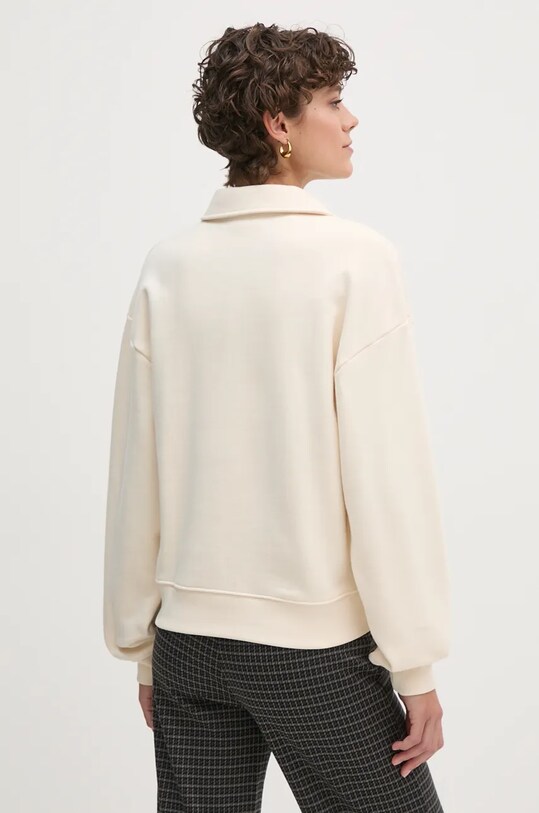 Îmbrăcăminte Lacoste hanorac de bumbac SF2641 bej