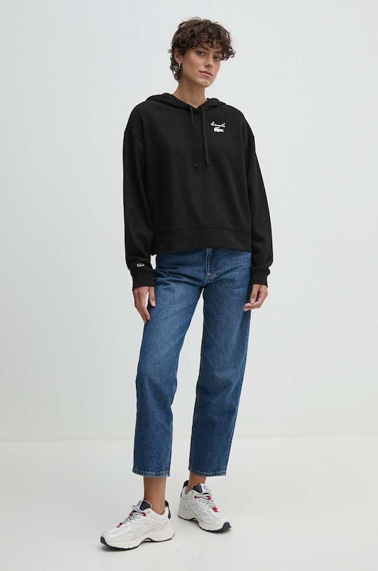 Lacoste bluza SF2649 czarny AW24