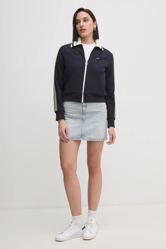 Lacoste bluza bawełniana SF2656 granatowy AW24