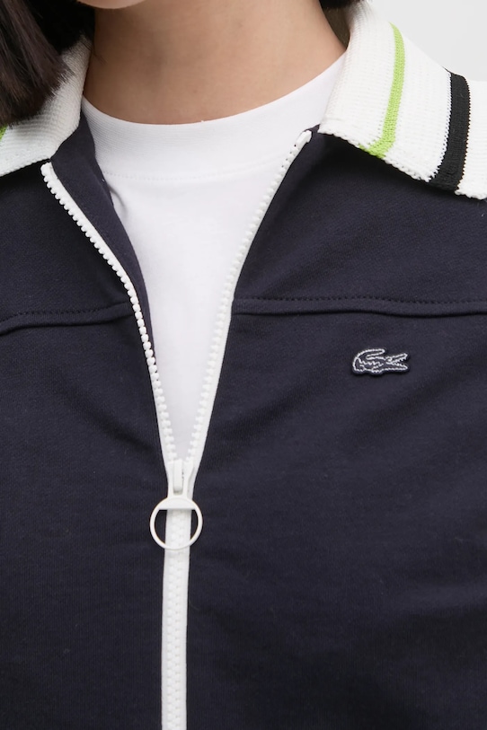 Lacoste bluza bawełniana SF2656 granatowy