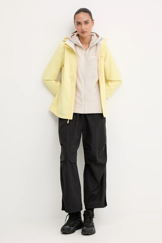 Jack Wolfskin hanorac Rotwand A61897 bej AW25