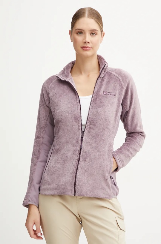 Одяг Спортивна кофта Jack Wolfskin Rotwand A61899 фіолетовий