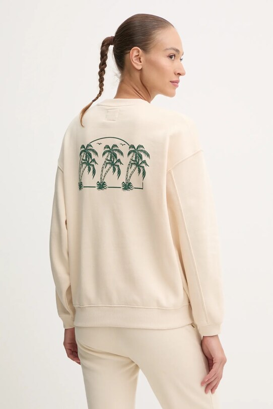 Oblečení Mikina Billabong Fresh Take Crew EBJFT00137 béžová