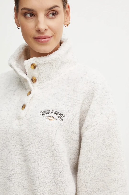 Fleecová mikina Billabong Run The Road béžová EBJPF00107